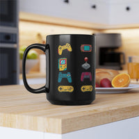 Gamer Black Mug, 15oz