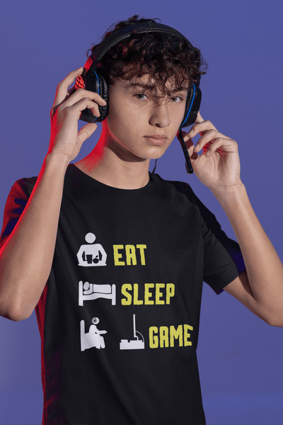 Eat Sleep Game T-shirt